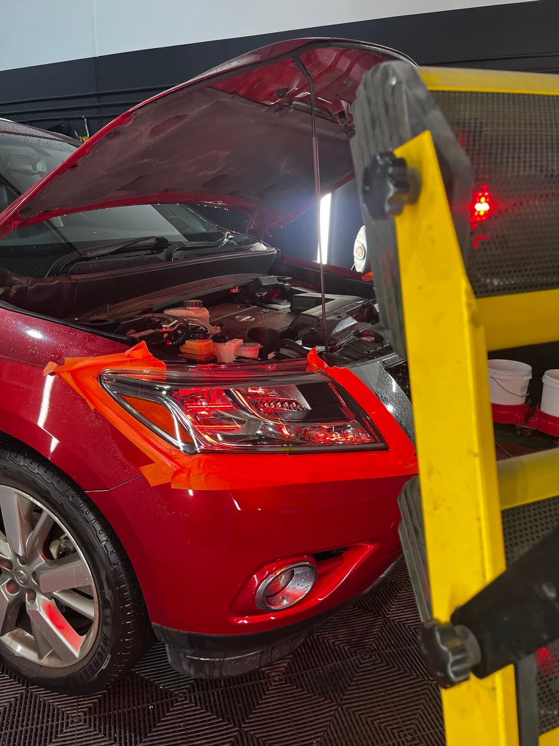 Nissan Pathfinder Headlight Restoration โ Choosing the Right Finish for the Customer