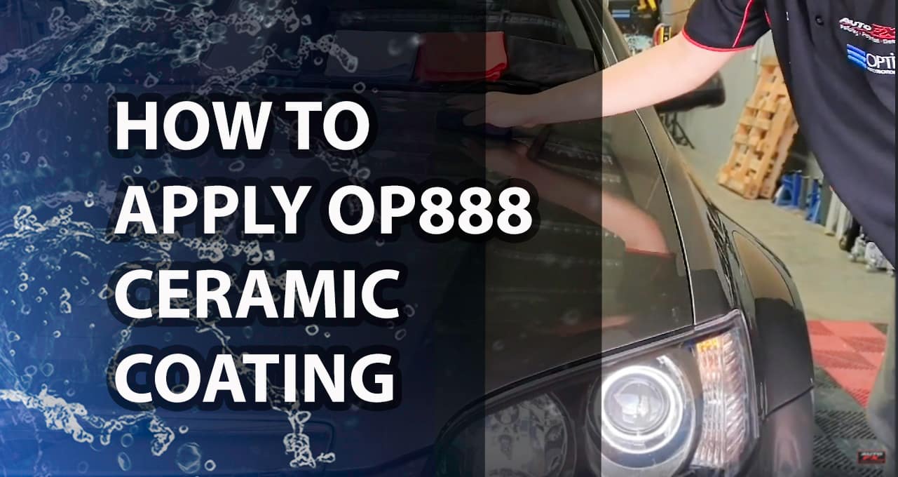 Applying OPTiX OP888 Ceramic Coating | Preparation And Process