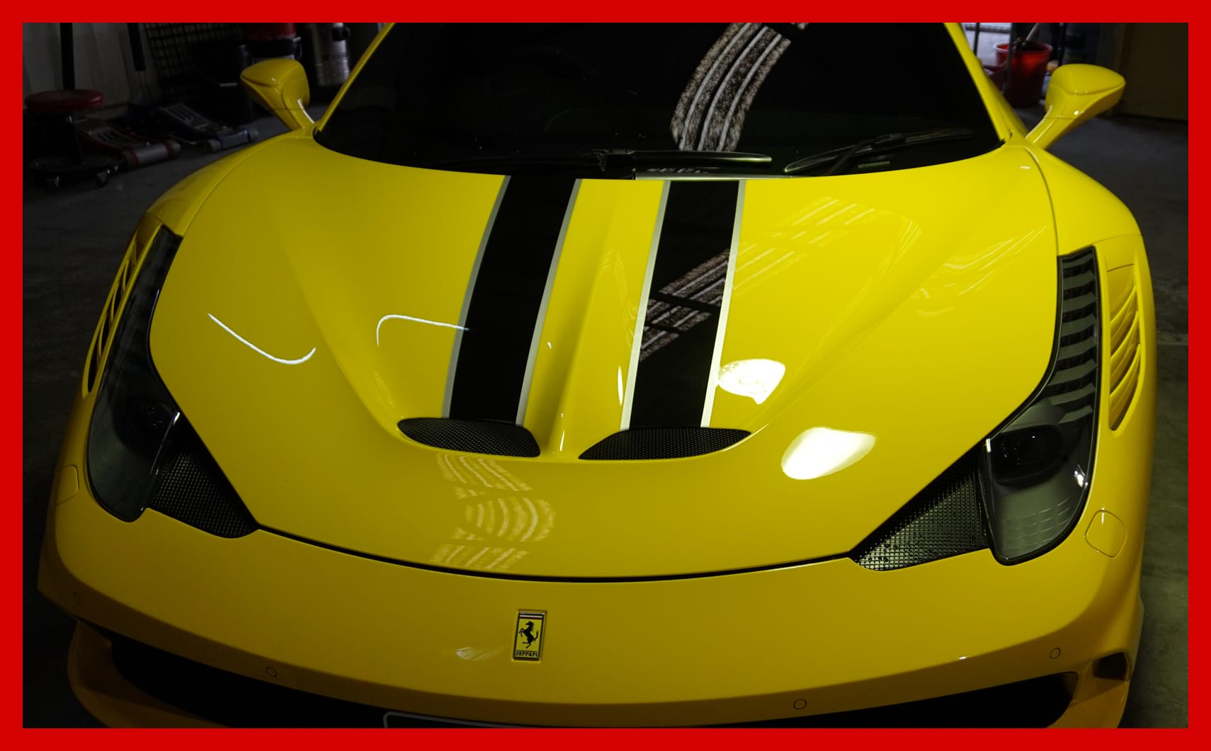 Ferrari Speciale – Car detailing – Polishing