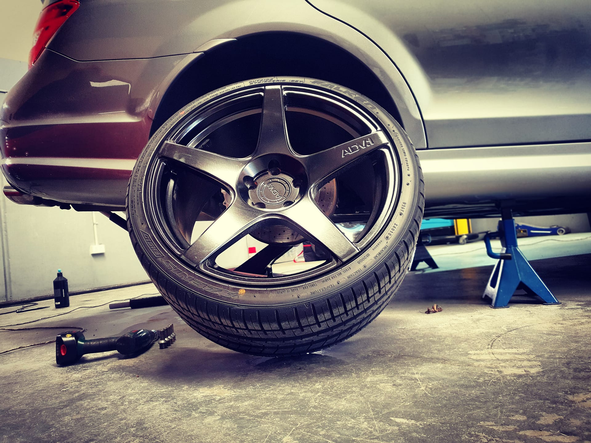 AMG C63 Rear Guard Rolling Perth | AutoFX WA