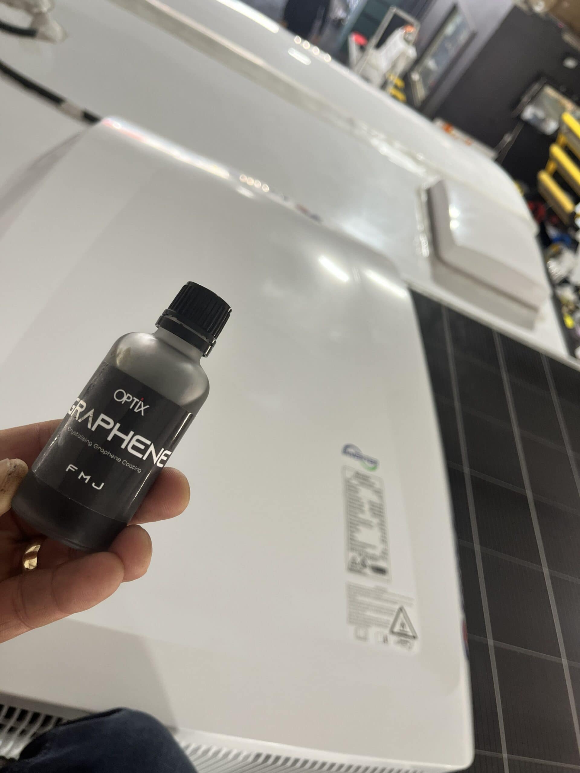 Ford Ranger Sunliner Camper FMJ Coating Before a Melbourne Trip