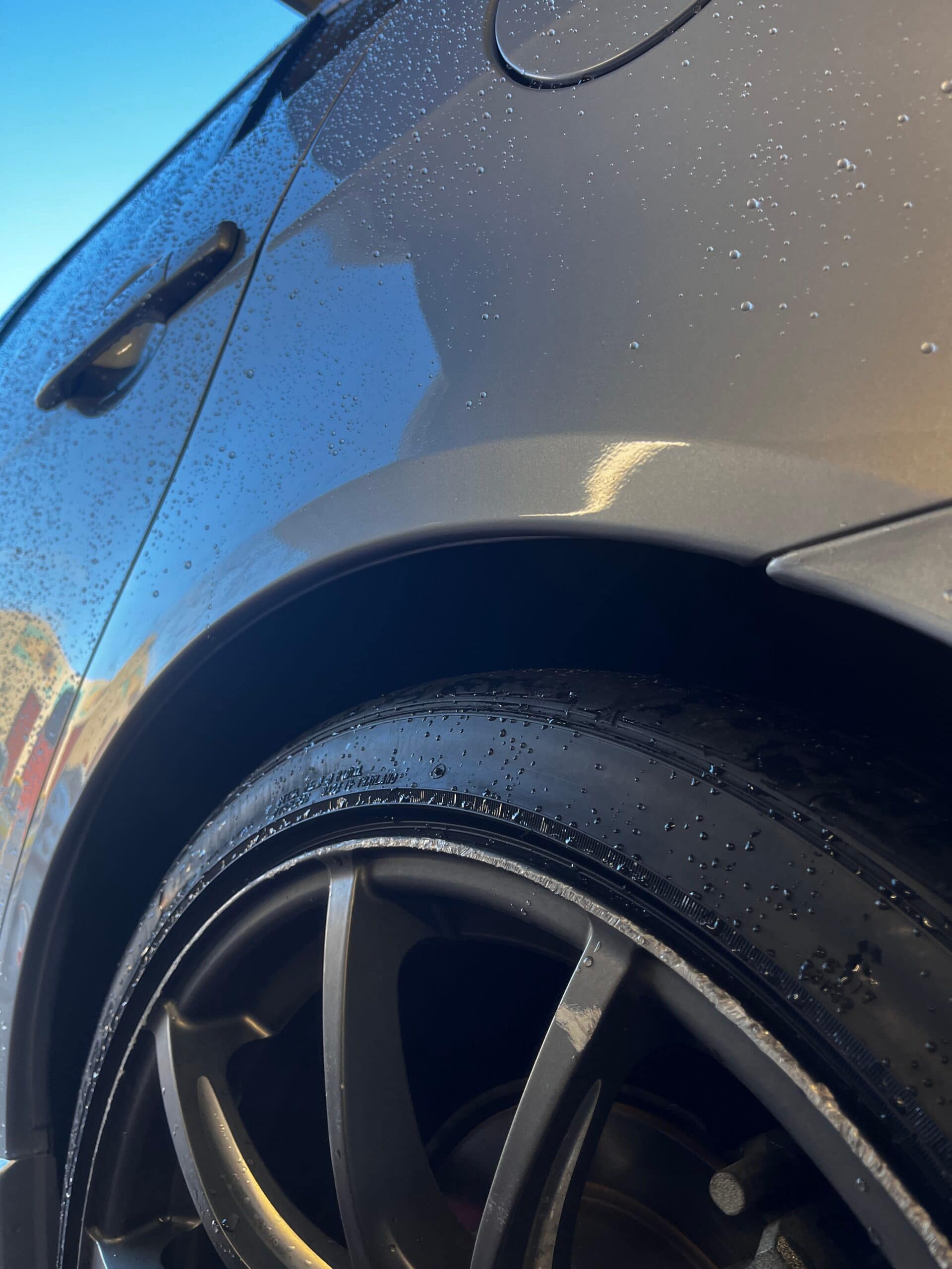 Rear Guard Rolling on a 2013 Mitsubishi CJ Lancer