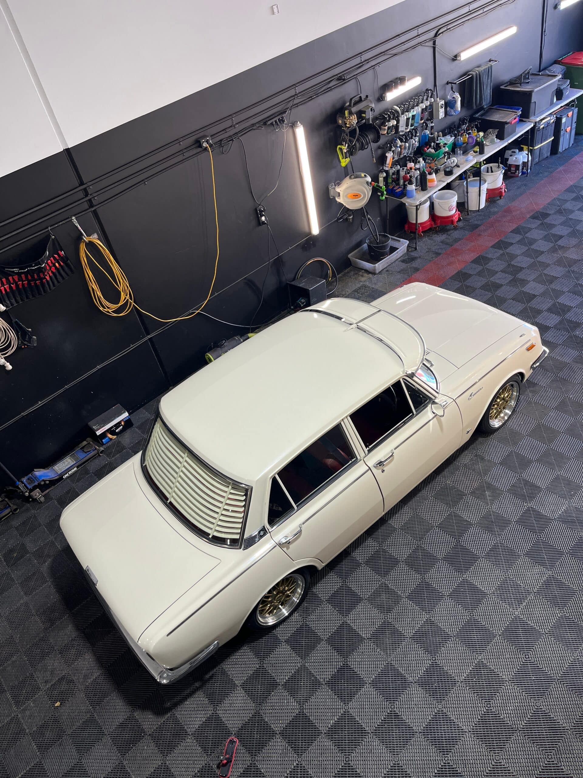 Toyota Corona Rear Guard Rolling in Perth