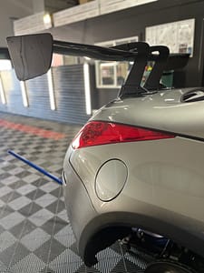 Nissan 350Z rear guard rolling - after view