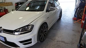 vw golf R guard rolling by AutoFXWA