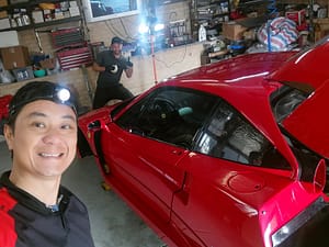 Des and Oli on F40