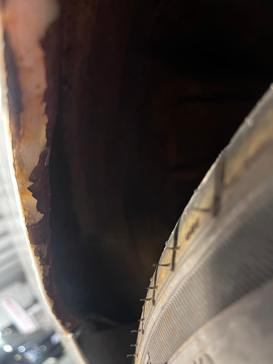 Ford Falcon SR Guard Pumping After a Failed DIY Guard Roll