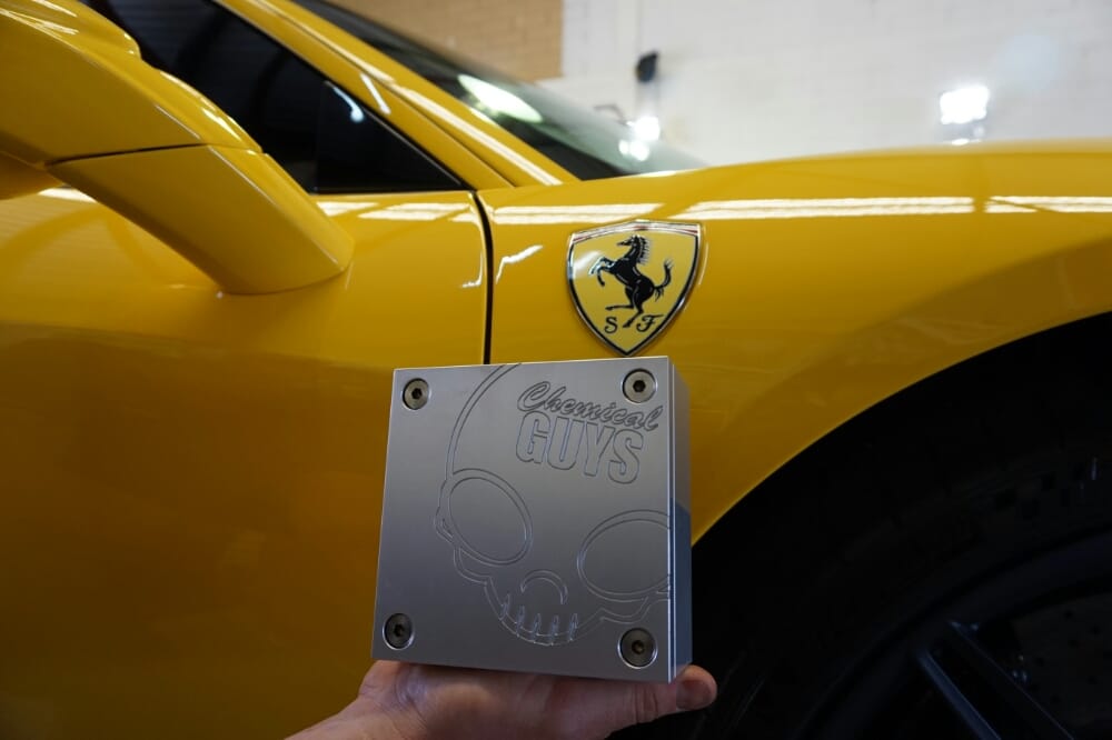 Ferrari car detailing