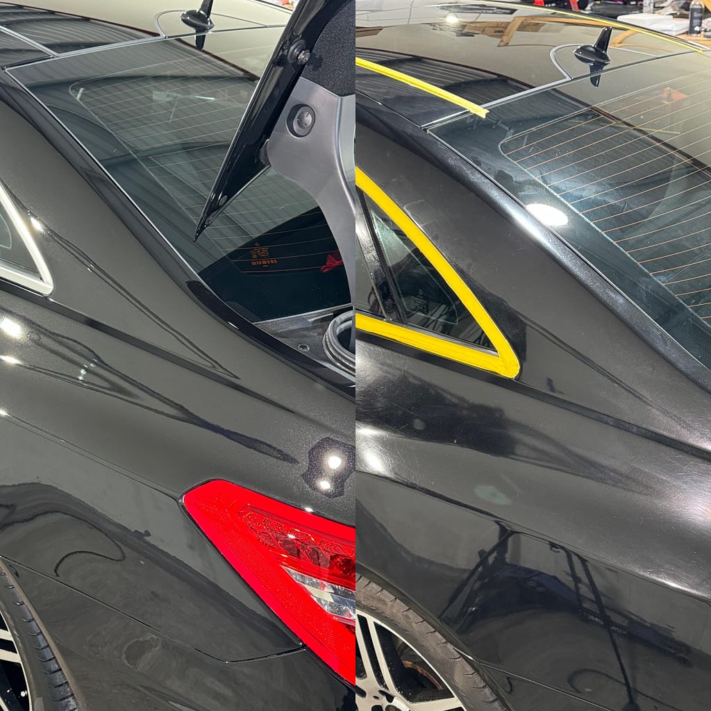 car paint correction O’Connor workshop