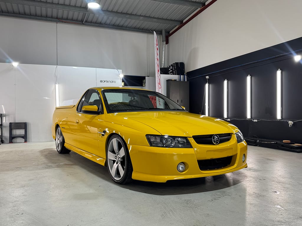 Premium car detailing inside AutoFX WA workshop in O'Connor Perth