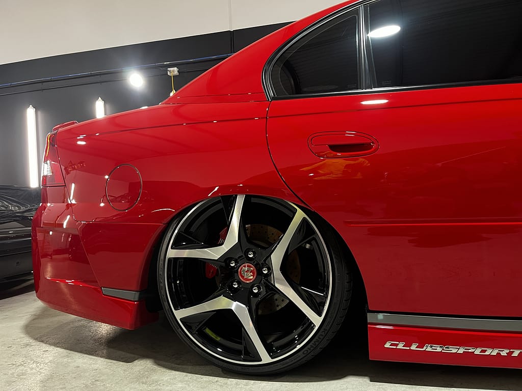 Premium car detailing inside AutoFX WA workshop in O'Connor Perth