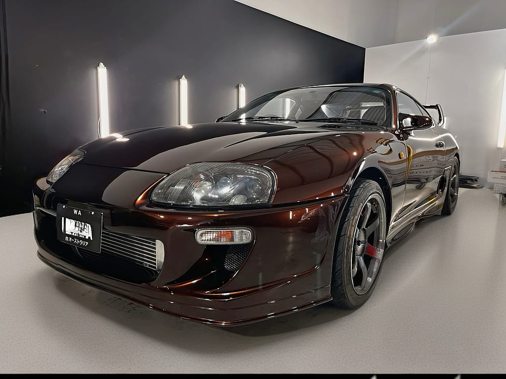 Premium car detailing inside AutoFX WA workshop in O'Connor Perth