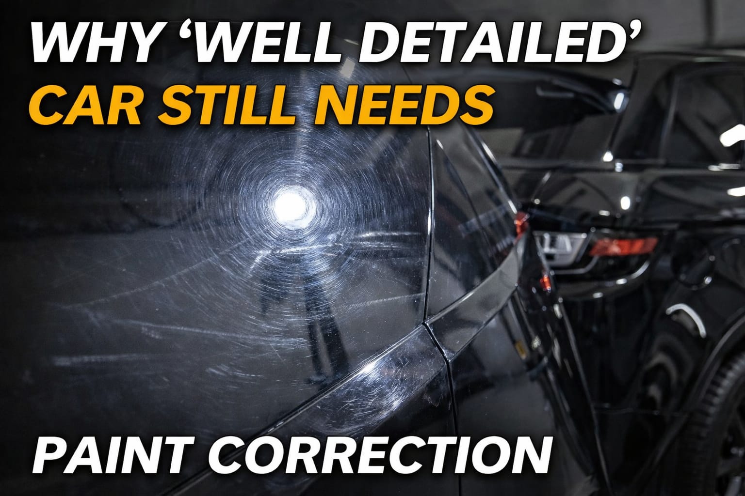 Why a โWell Detailedโ Car Still Needs Paint Correction