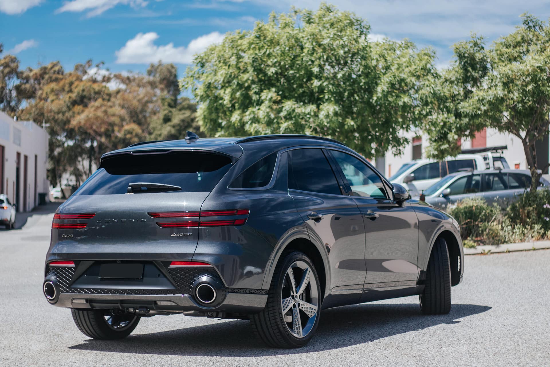 Glossy Genesis with ceramic paint protection