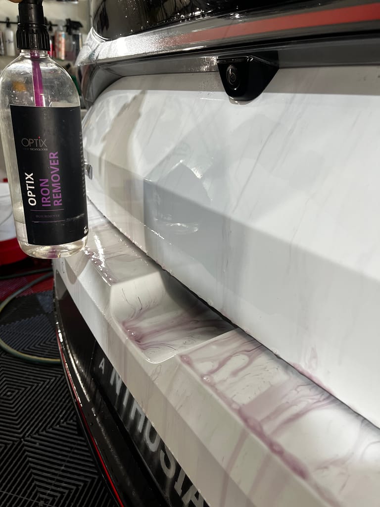 Premium car detailing inside AutoFX WA workshop in O'Connor Perth