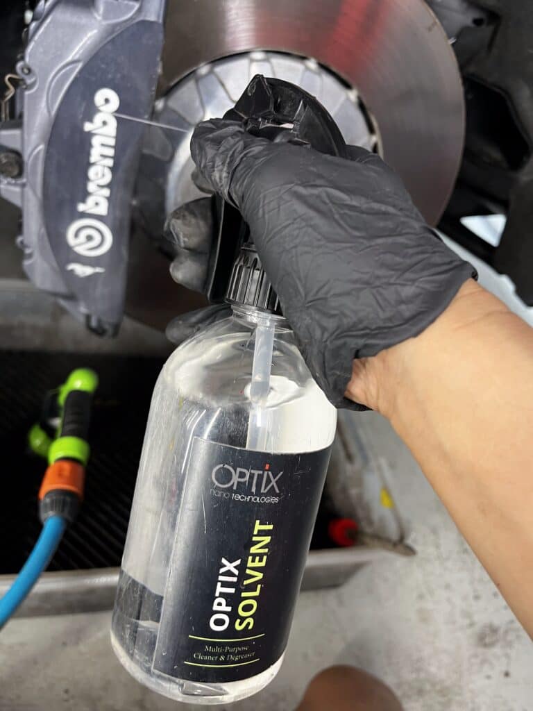 Premium car detailing inside AutoFX WA workshop in O'Connor Perth