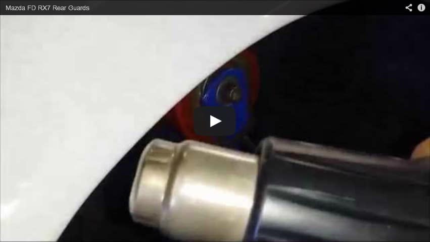 Mazda FD RX7 Rear Guards