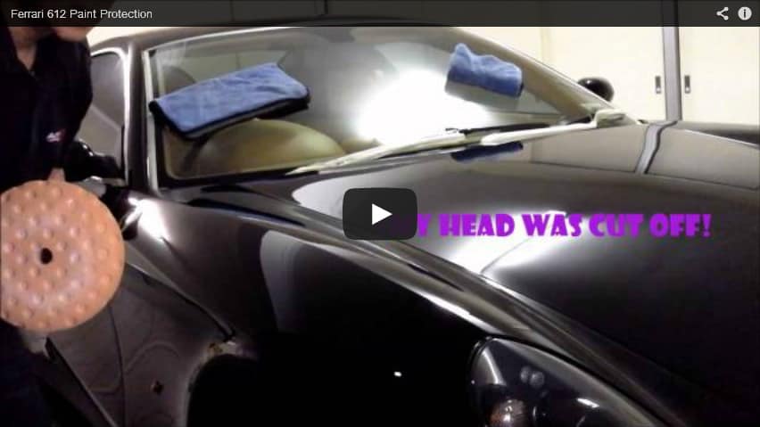 Ferrari 612 Paint Protection