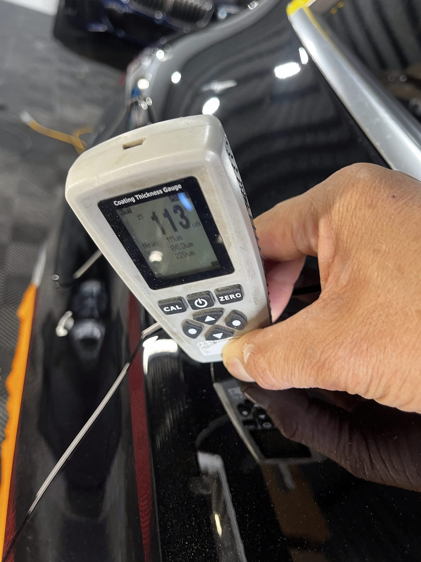 paint thickness paint correction before ceramic coating autofxwa o'connor 6163